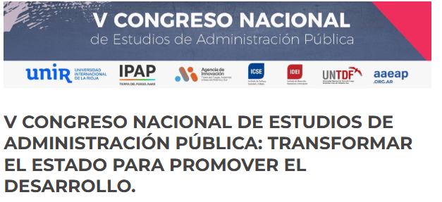 Imagen de portada de El CEMER presentó dos libros en el V Congreso Nacional de Estudios de Administración Pública